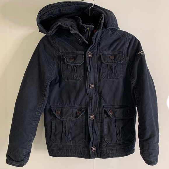 Boy’s Abercrombie Military Jacket - Picture 2 of 5